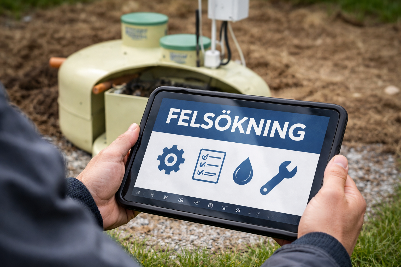 Felsökning avlopp